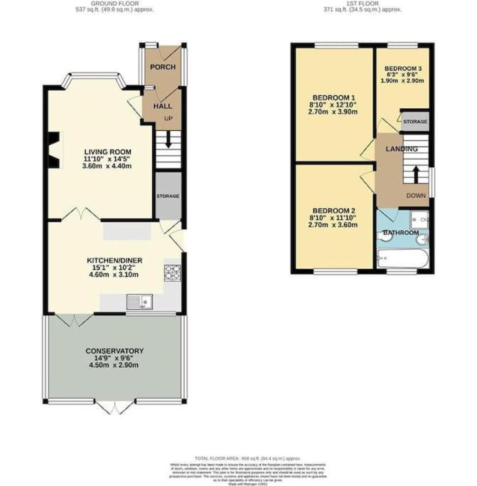 רוטרהאם Homely Detached 3 Bedroom House Near Sheffield מראה חיצוני תמונה